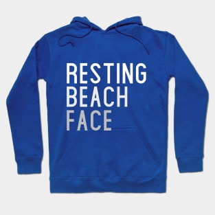 Resting Beach Face Hoodie